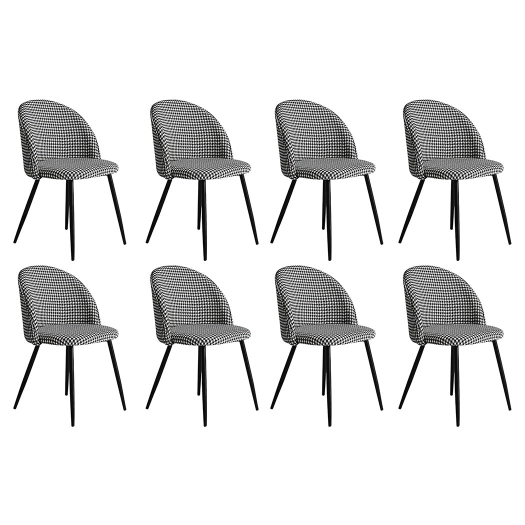 Levede 8x Dining Chairs Kitchen Cafe-1973193555501518848