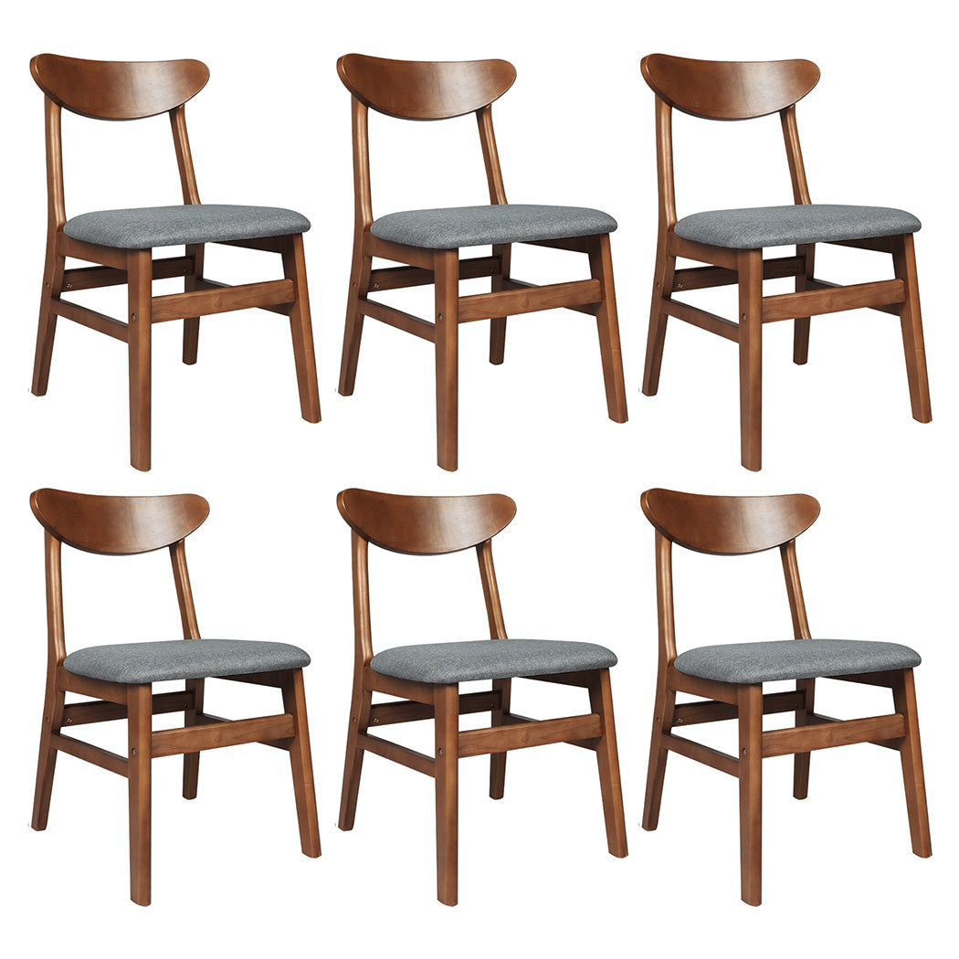 Levede 6xDining Chairs Kitchen Chair-1973193559364472832