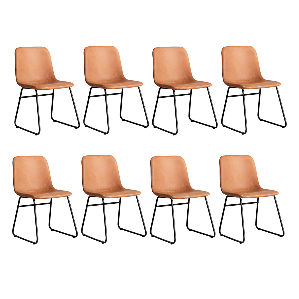 Levede 8x Dining Chairs Kitchen Table-1973193568180899840