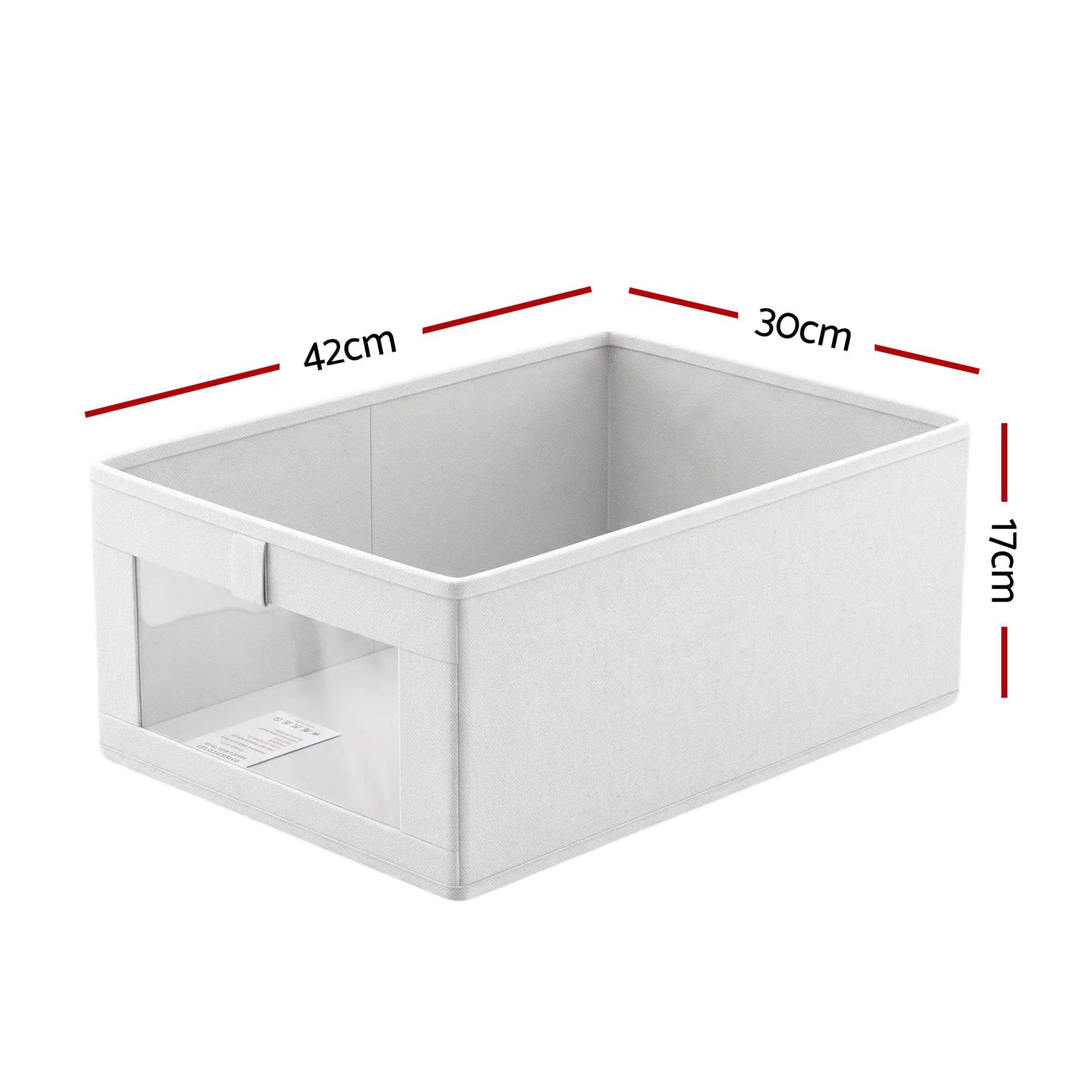 Artiss 6 Pack Linen Closet Organizers and Storage Foldable Clothing Bins