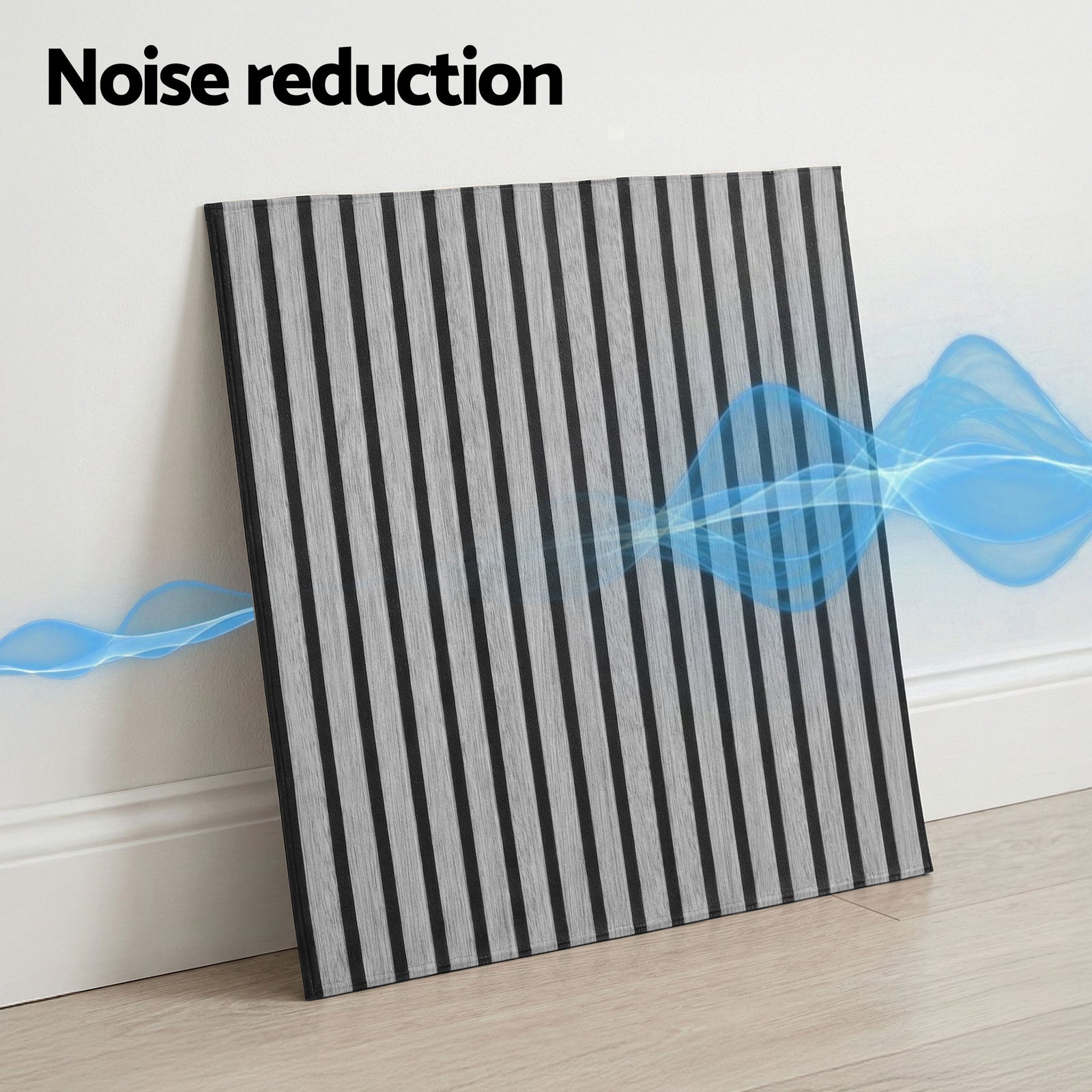 Artiss 10PCS Peel and Stick Wall Panels Tiles 68X68CM Self Adhesive for Home Office Studio Grey