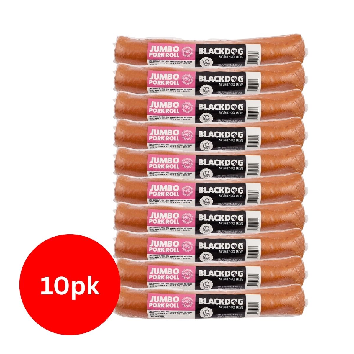 Blackdog Jumbo Pork Rolls 10pk-1973193583708213250