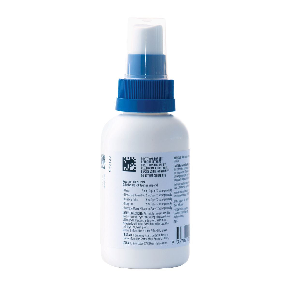 Frontline Spray 100ml-1973193599315218433