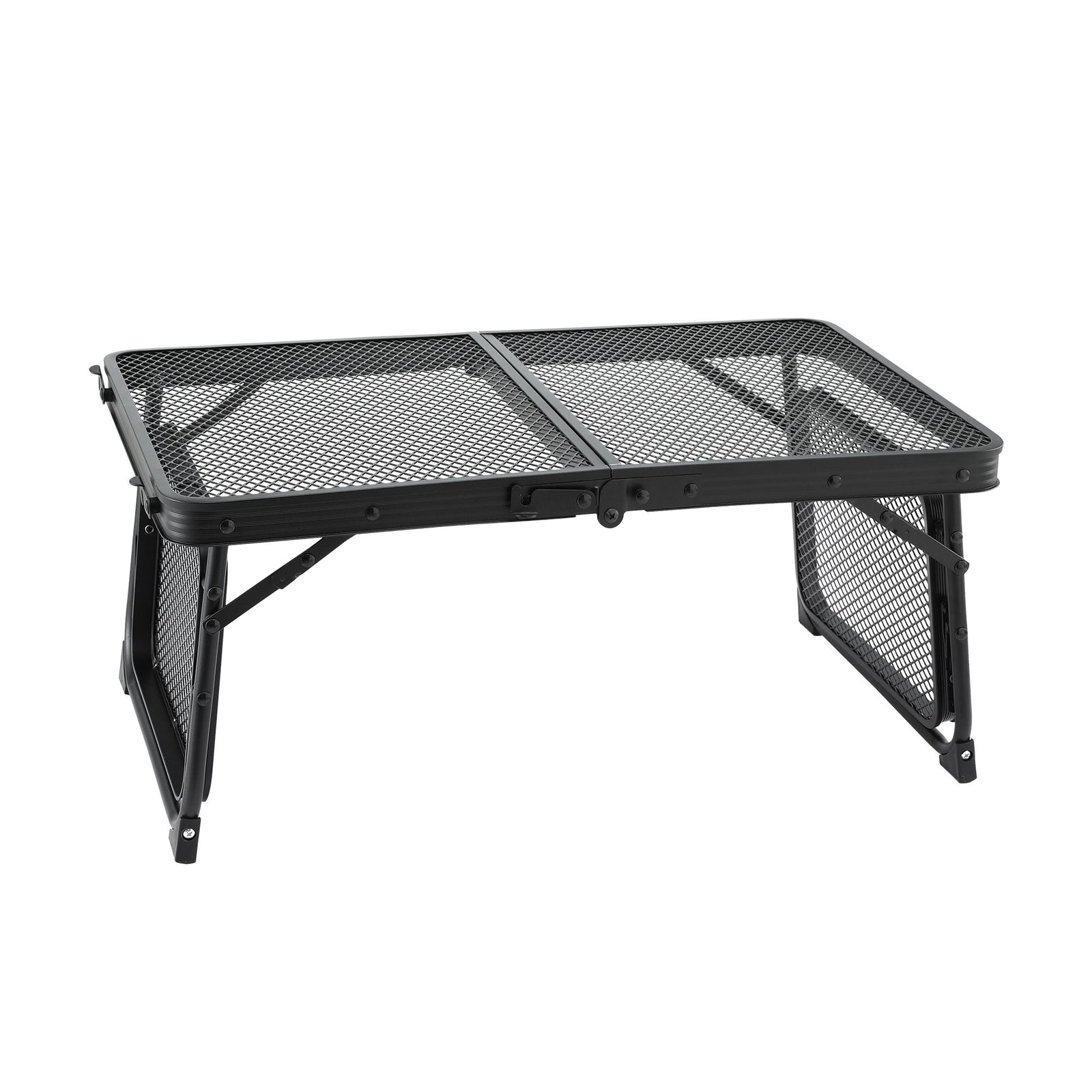 Weisshorn Camping Table Mesh Desktop Lightweight Portable Outdoor Folding Grill Desk