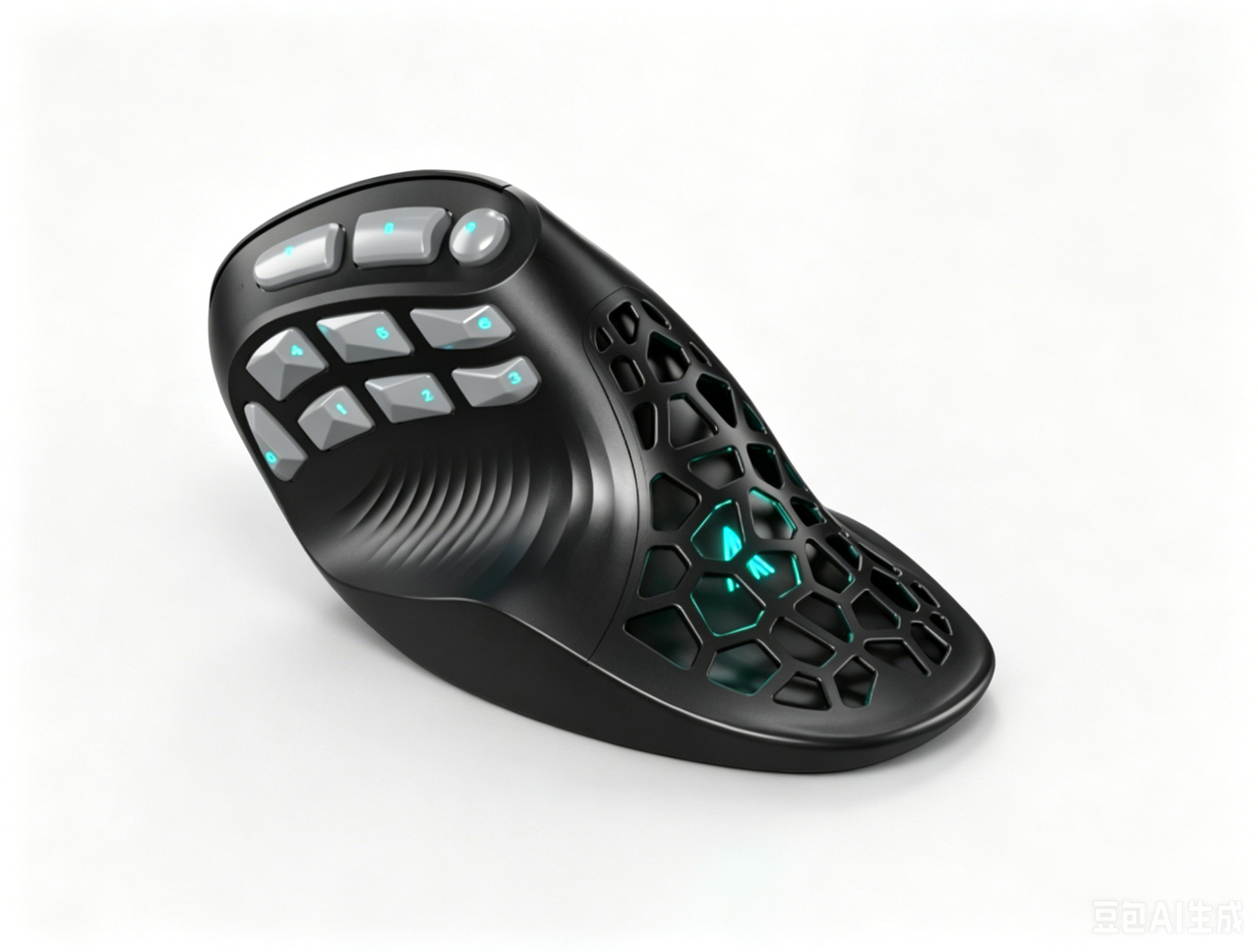 SOLAKAKA E9 Vertical MMO Gaming Mouse Tri-Mode 36000 DPI Ergonomic