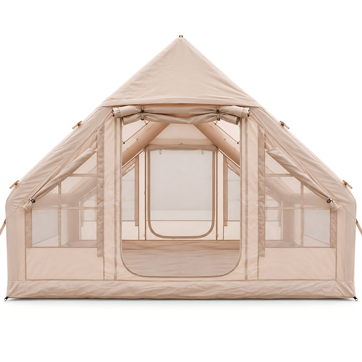 Weisshorn A-Frame Inflatable Air Tent with Mesh Windows, Family Glamping