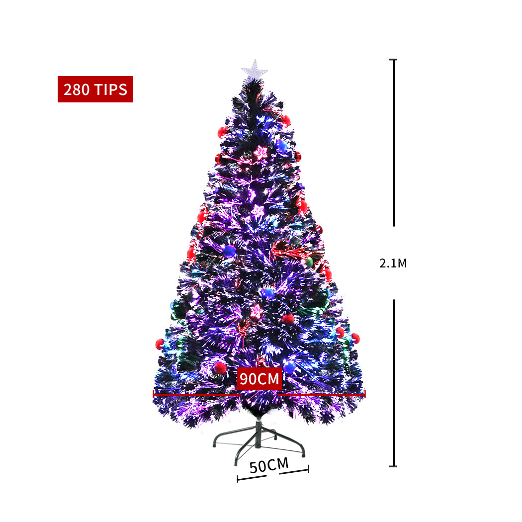 SANTACO Christmas Tree 2.1M 7Ft Xmas 2.1 Meter-1954802333972041730