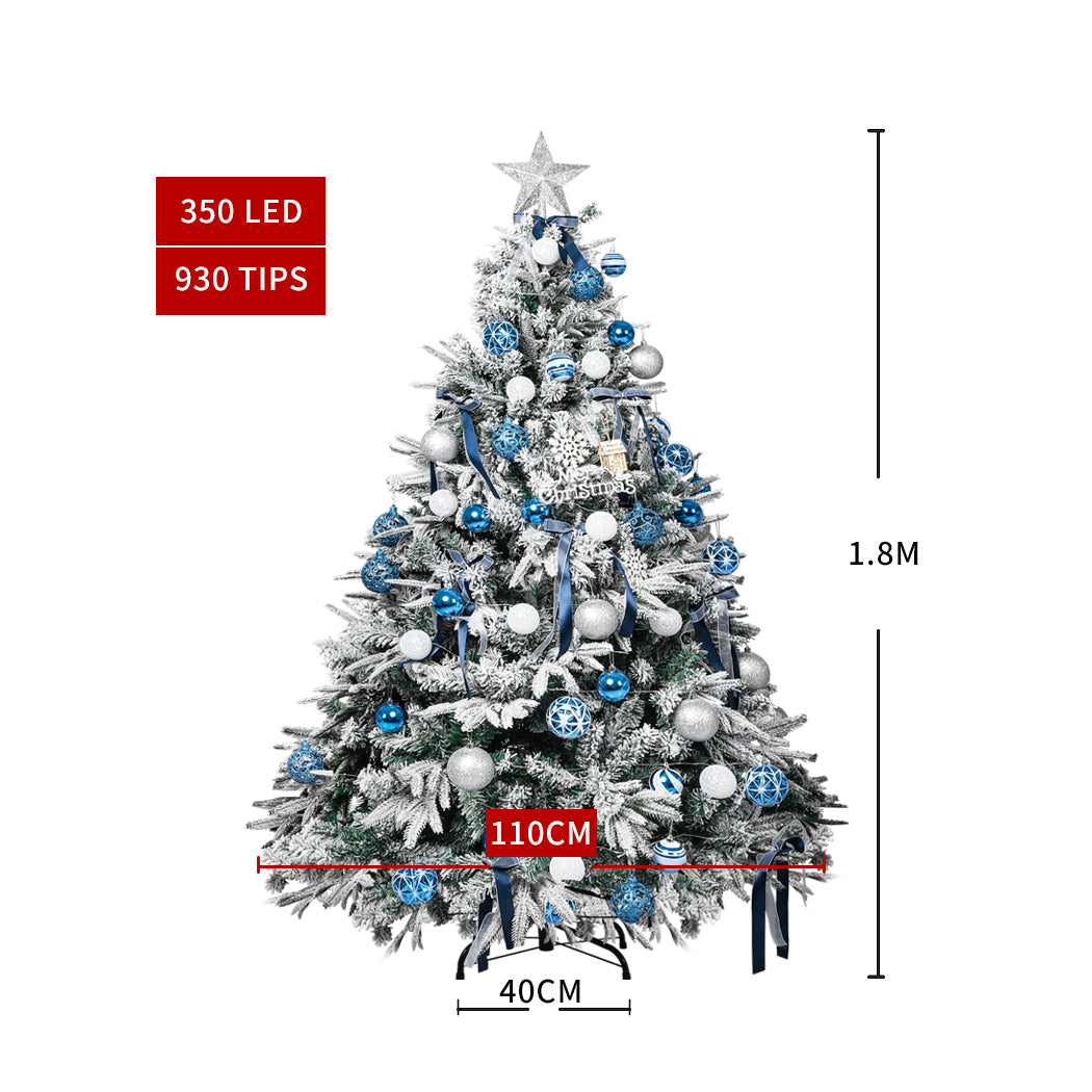 Santaco Christmas Tree 1.8M 6Ft Fairy 1.8 Meter-1954802334156591106