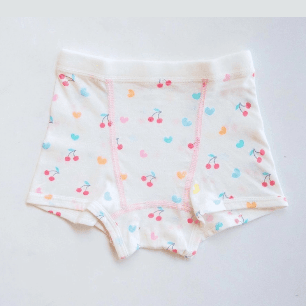 Angel Dept Organic Cotton Kids Underwear Japanese cherry (Girl) 130-1910112418424557568
