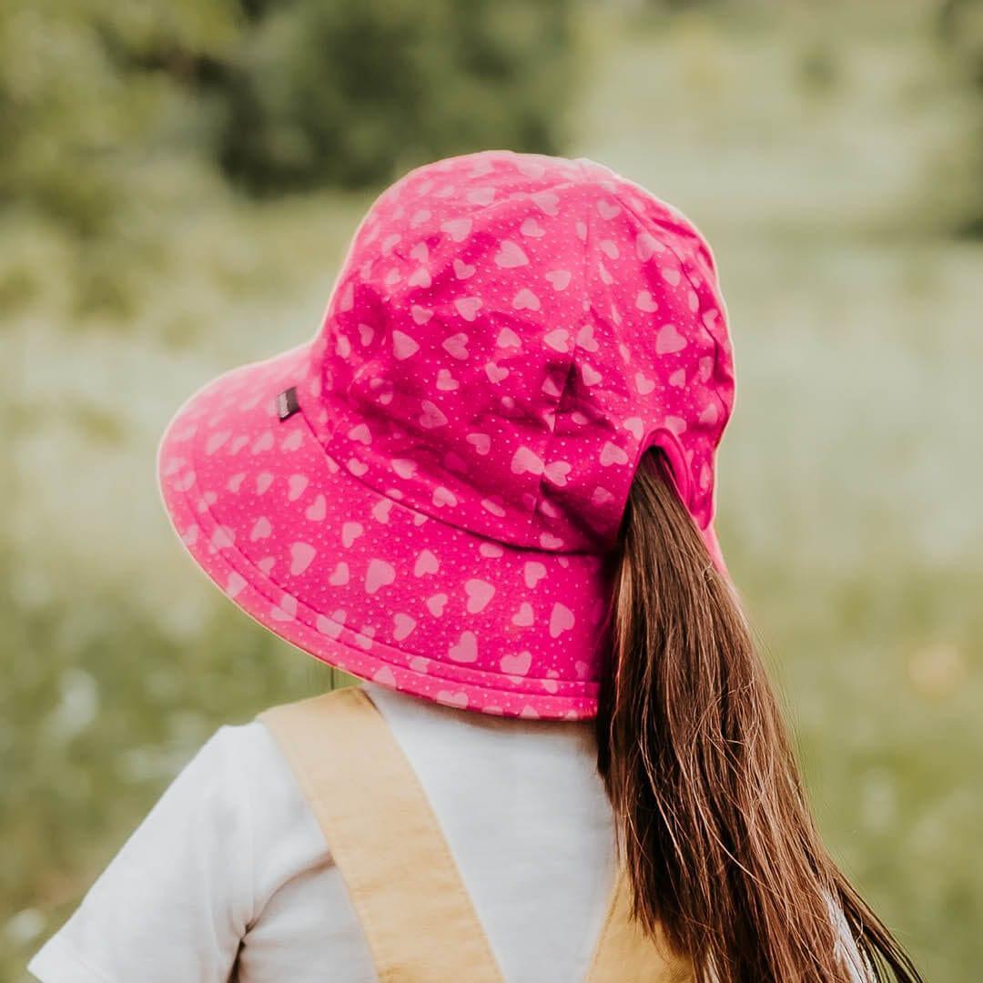 Bedhead Ponytail Bucket Hat - Hearts L-1954803155585863686