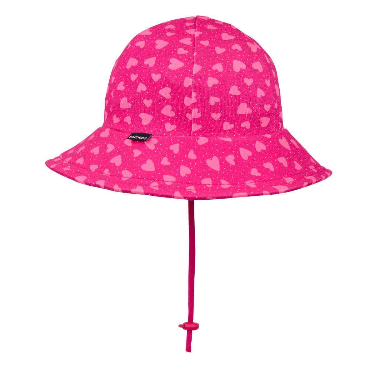 Bedhead Toddler Bucket Hat - Hearts S-1954803162963644416