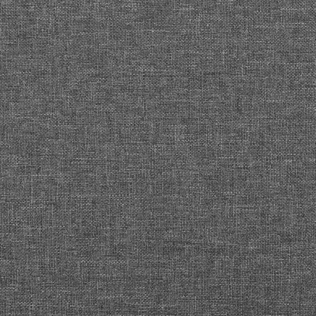 Box Spring Bed with Mattress Dark Grey 152x203 cm Queen Fabric