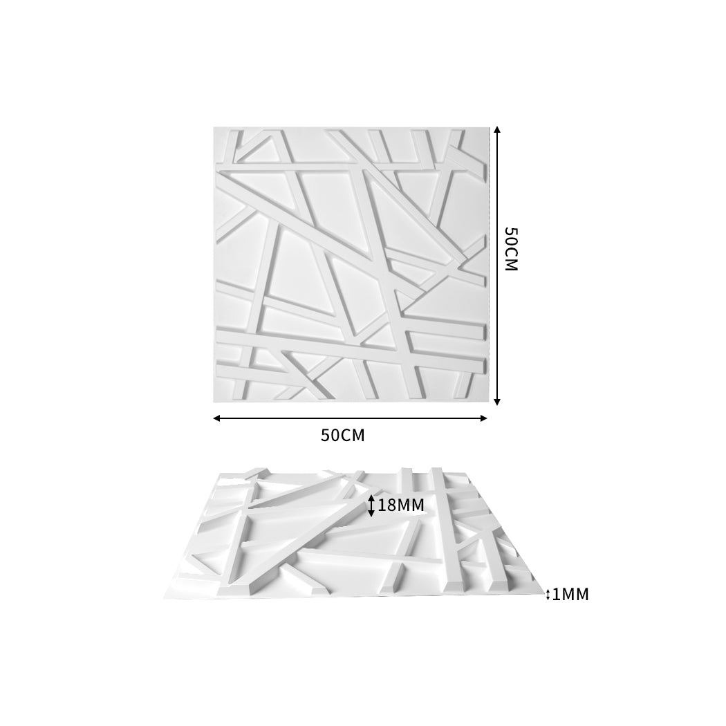 3D PVC Wall Panels Eco-friendly Paintable-1910113315581988866