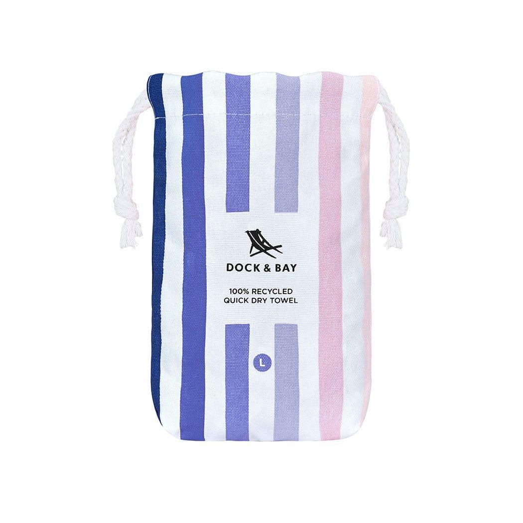 Dock & Bay Beach Towel Cabana Collection L | Quick Dry | Dusk To Dawn-1954802354872258563