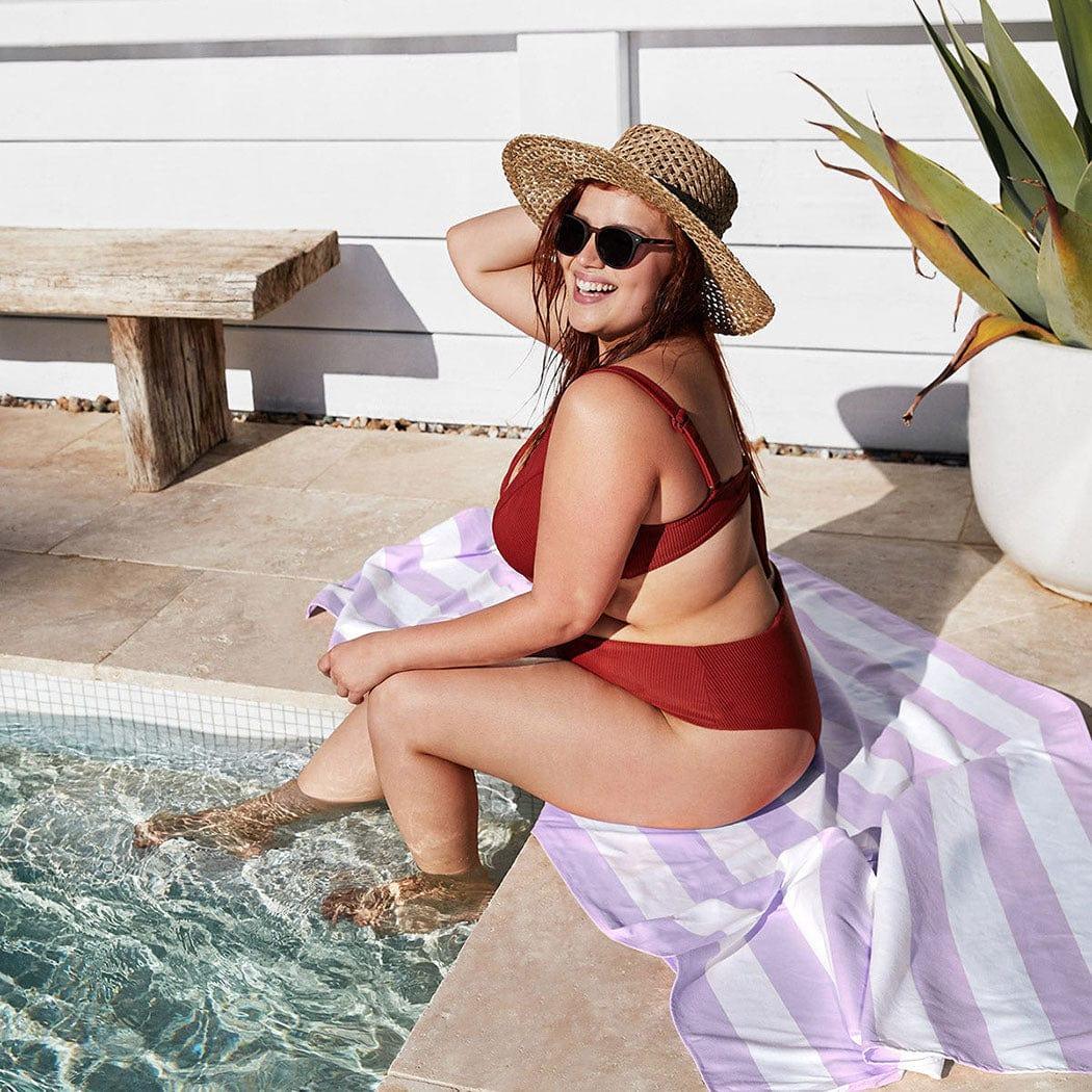 Dock & Bay Beach Towel Cabana Collection XL | Quick Dry | Lombok Lilac-1954802353207119873