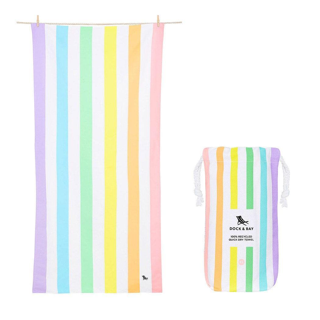 Dock & Bay Beach Towel Cabana Collection XL | Quick Dry | Unicorn Waves-1954802356042469376