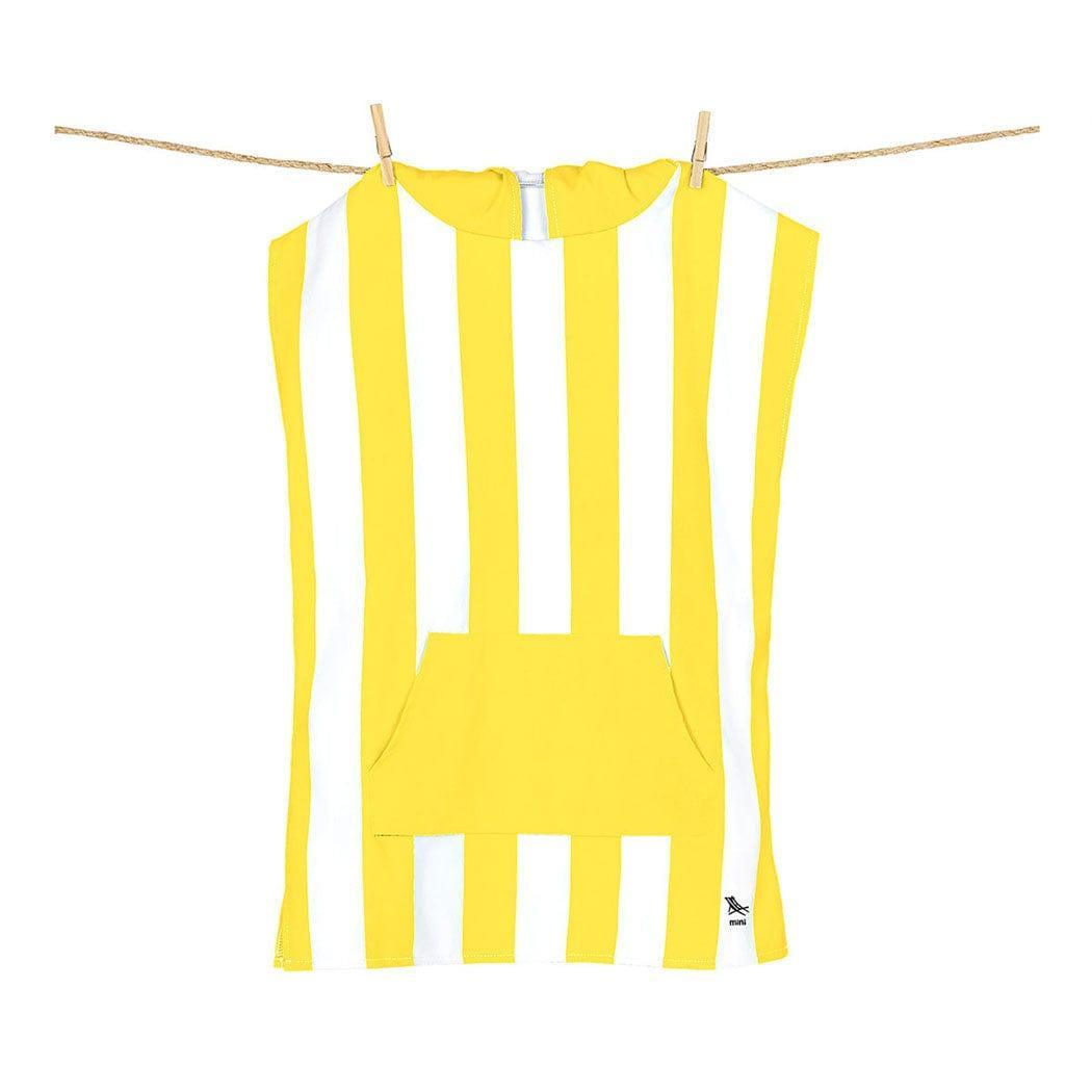 Dock & Bay KIDS Poncho Hooded Towel -Mini Cabana Collection-Boracay Yellow XS (2-4yrs)-1954802359355969537