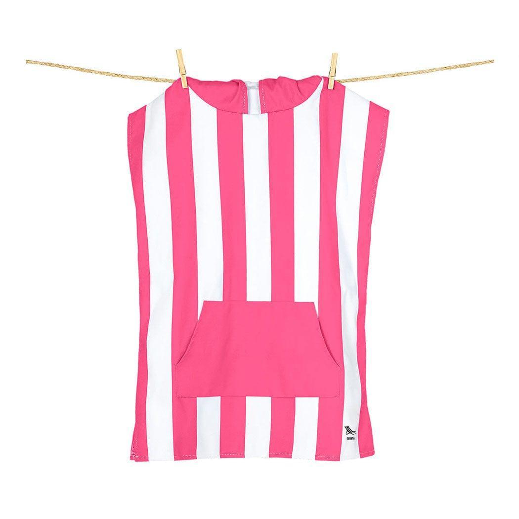 Dock & Bay KIDS Poncho Hooded Towel -Mini Cabana Collection-Phi Phi Pink XS (2-4yrs)-1954802358592606211