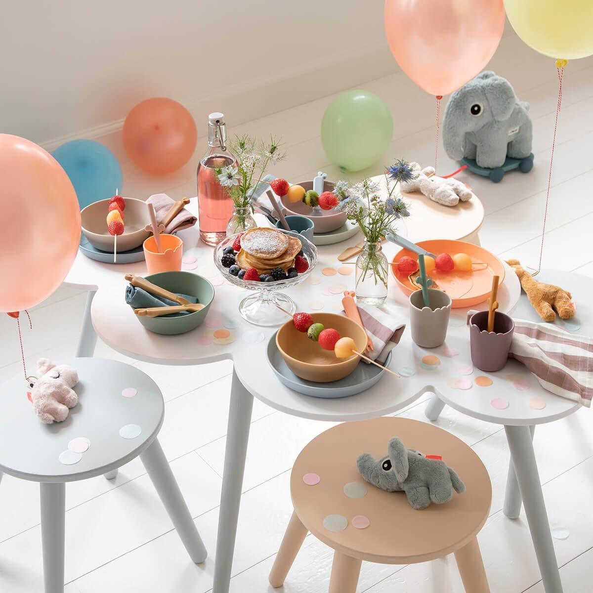 Done by Deer Kiddish Raffi Plate 2 Pack-Green-1910112381908946948