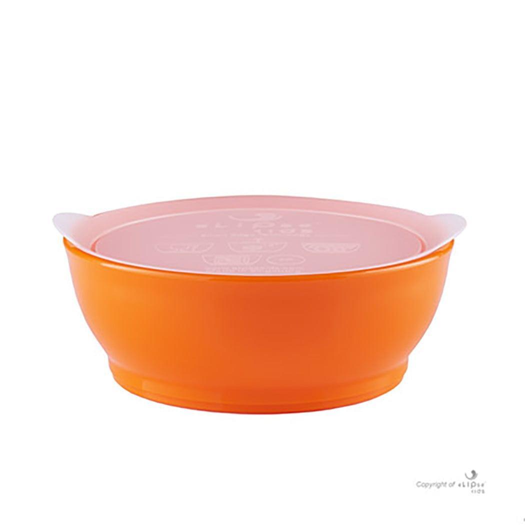 Elipse Kids Spill-Proof Anti-Slip Bowl Stage 3 12oz | Single Pack with Lid Blue-1919278352074674176