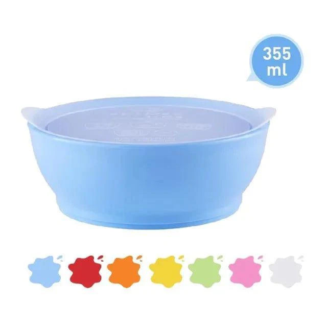 Elipse Kids Spill-Proof Anti-Slip Bowl Stage 3 12oz | Single Pack with Lid Green-1910112156582547456