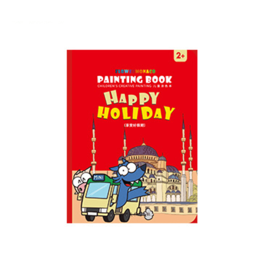 Flower Monaco Colouring Book Outdoor Activity-1954803152473690113