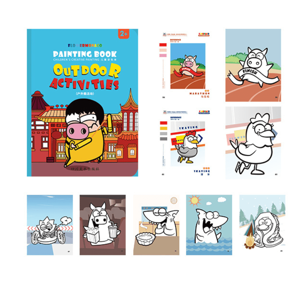 Flower Monaco Colouring Book Festival-1954803152658239491