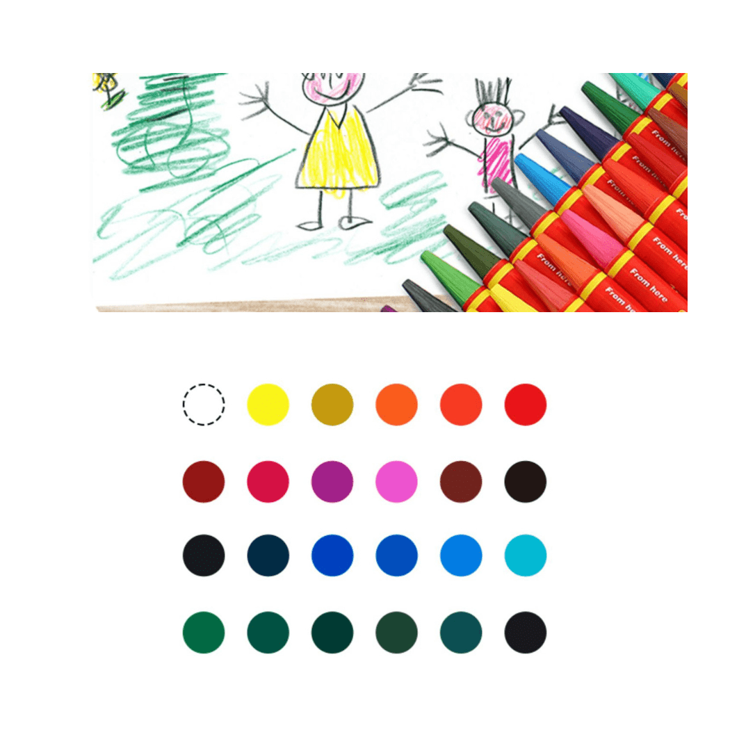 Flower Monaco Fancy Colour Pencils ?Wood Free)-1910112373717471235