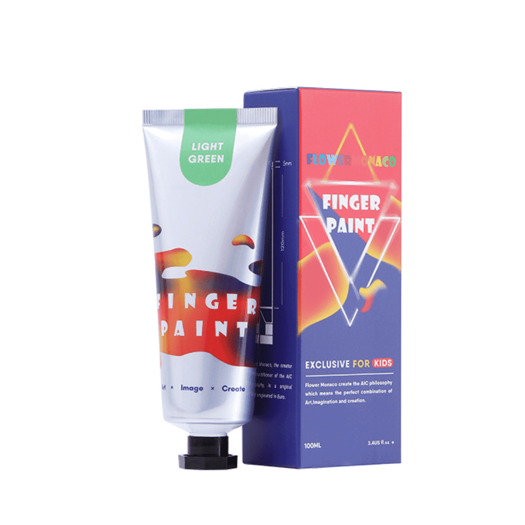 Flower Monaco Finger Paint Dark Blue-1910112459012837377