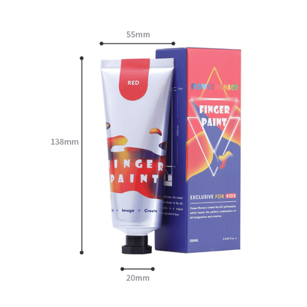 Flower Monaco Finger Paint Set-1910112373411287044