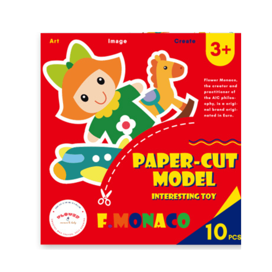 Flower Monaco Paper Cut Model-1954803095389212672