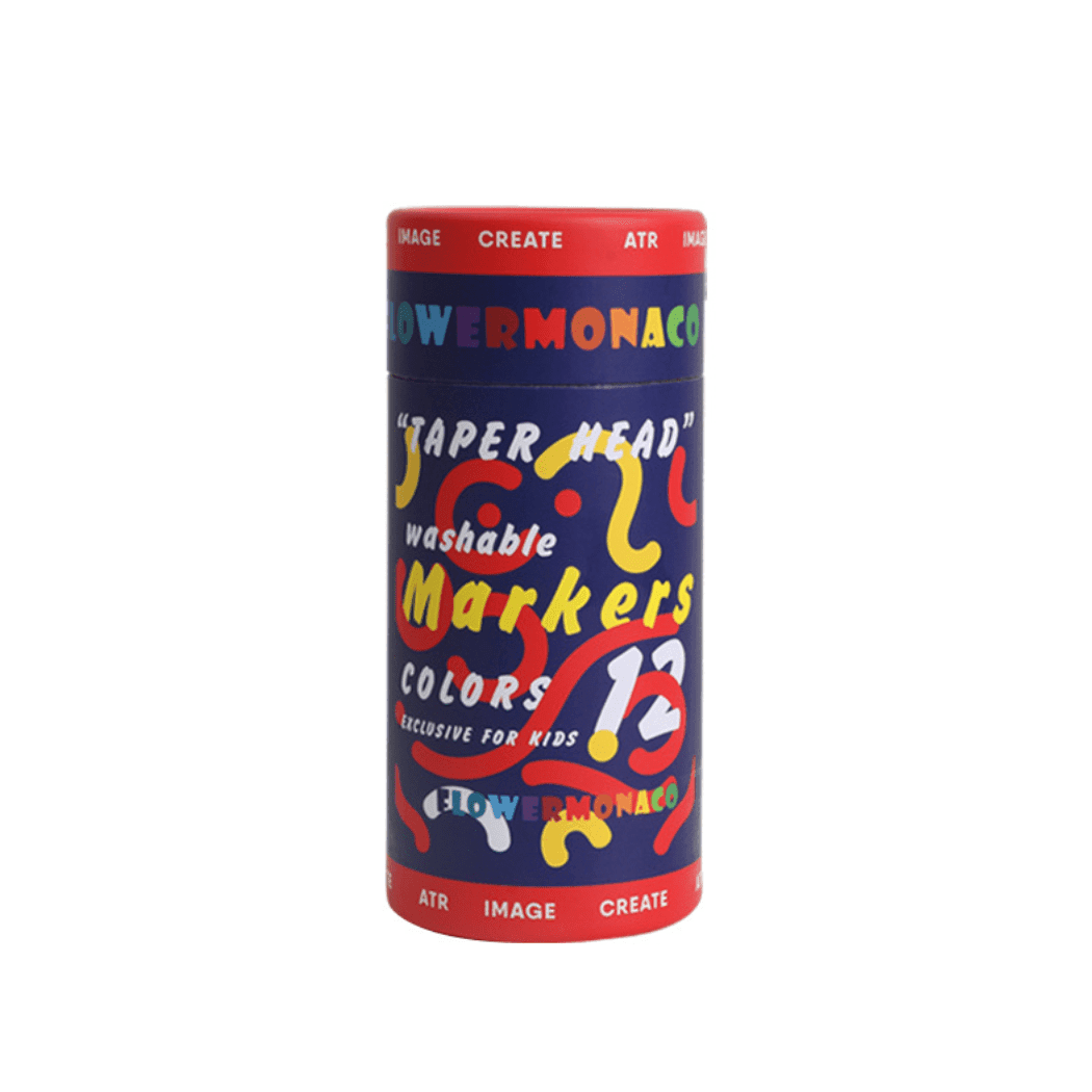 Flower Monaco Taper Head Washable Marker-1933335104315330560