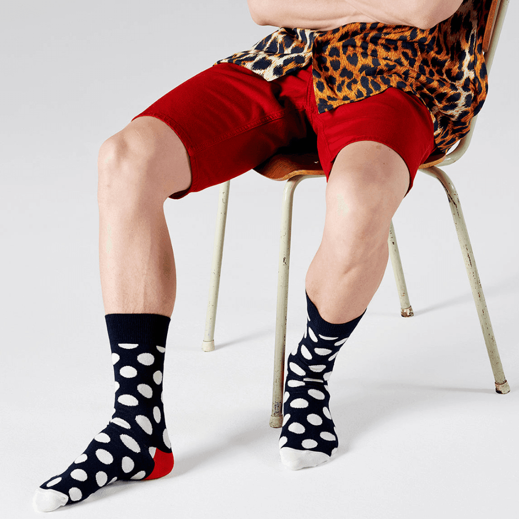 Happy Socks adult Big Dot Sock Size 36-40-1954803110295769089