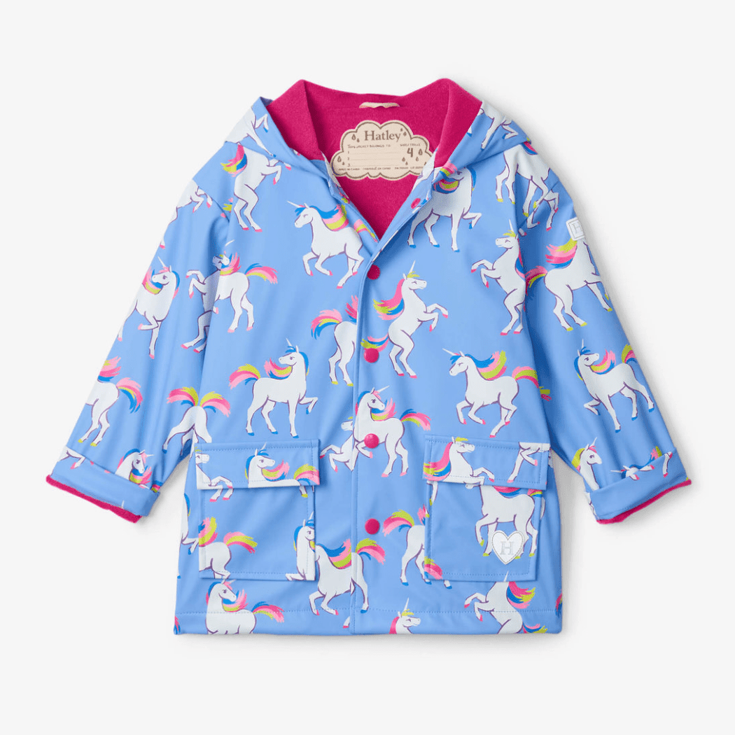 HATLEY Raincoat | Unicorn Sky Dance Size 3-1910112163696087042