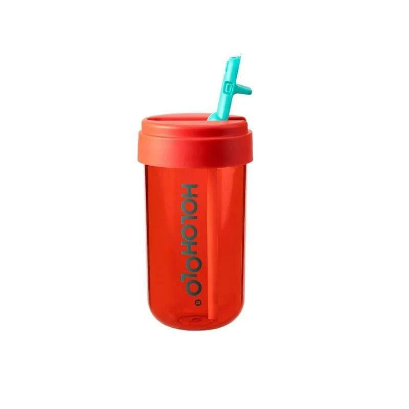 HOLOHOLO Heat-Resistant Reusable Coffee Cup Red 450ml-1954803128679403520