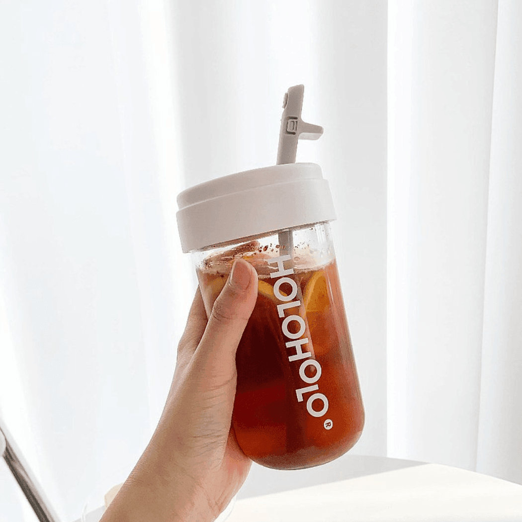 HOLOHOLO Heat-Resistant Reusable Coffee Cup White 300ml-1954803129933500423