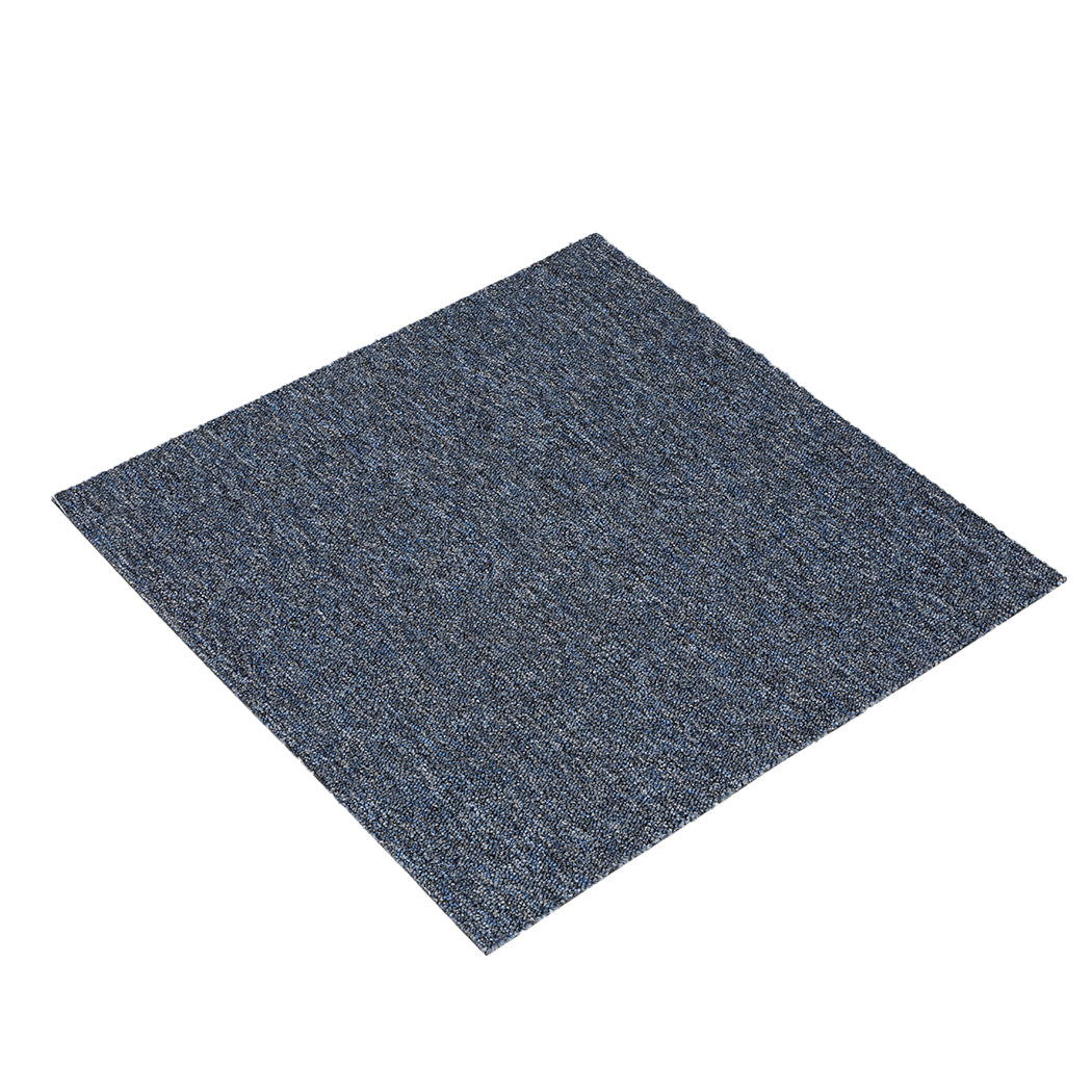 Marlow 20x Carpet Tiles 5m2 Box Heavy Blue-1954802710012366848