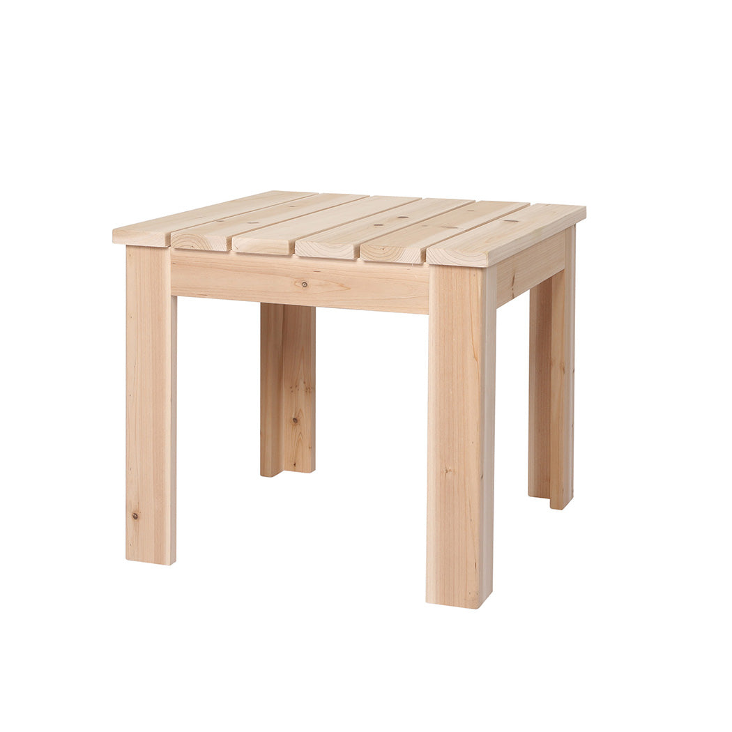 Levede Wooden Side Table Outdoor Furniture-1910112911473381376