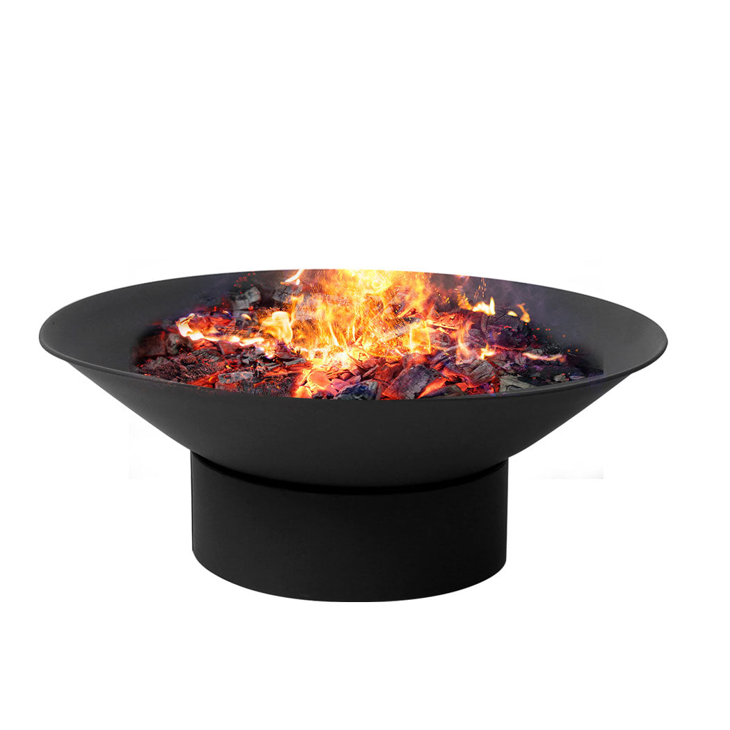 Moyasu 2IN1 Fire Pit Bowl Fireplace Black-1954802506823503872