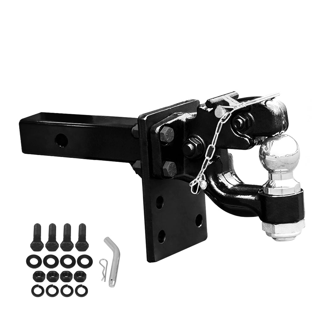 Manan Pintle Hook Hitch Tow Ball Mount-1919892926452862976
