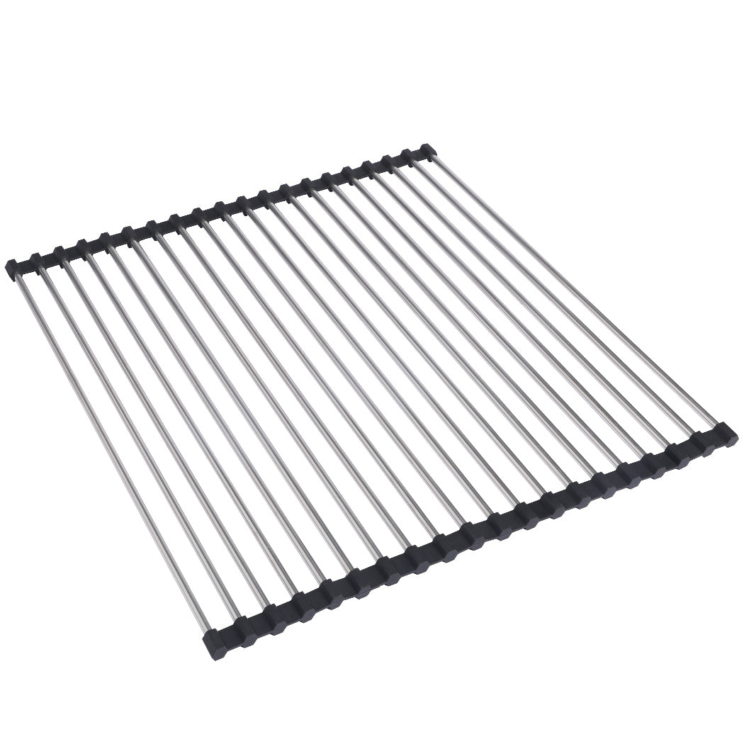 TOQUE Stainless Steel Dish Drying Rack-1954802797618794496