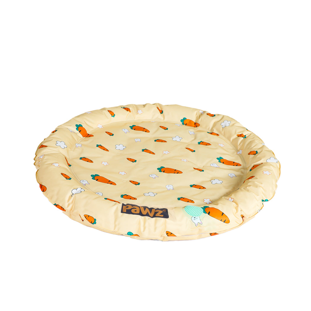PaWz Pet Cool Gel Mat Cat Bed Dog Bolster L Large-1954802534396858368