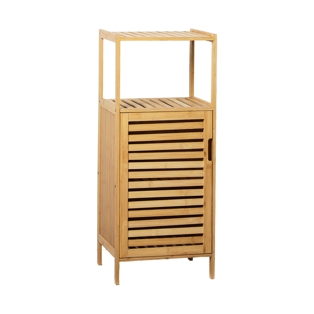 Levede Bathroom Bamboo Storage Cabinet Natural-1954802383812956160