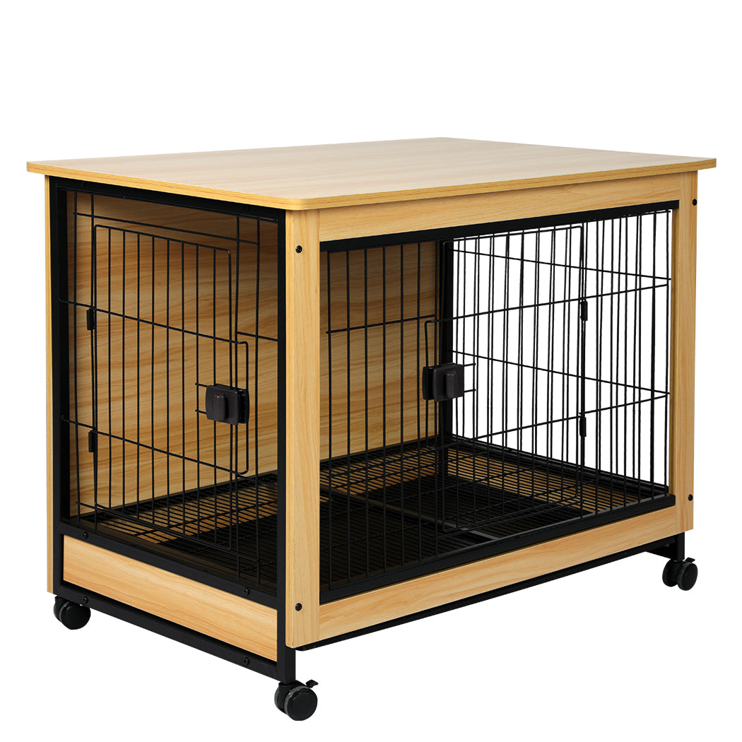 PaWz Wooden Wire Dog Kennel Side End XXL XX-Large-1954802558983868416
