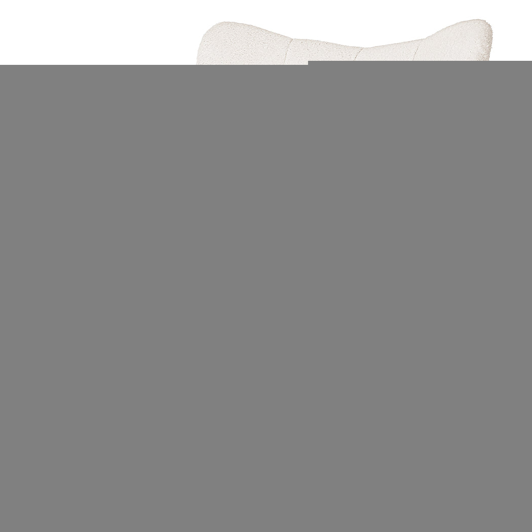 Levede Fleece Rocking Chair-1954802379476045824