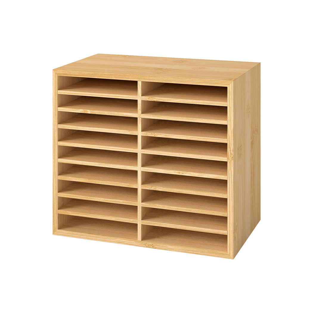 Levede Bamboo Marker Organizer Large Capacity Holder-1973193604943974400