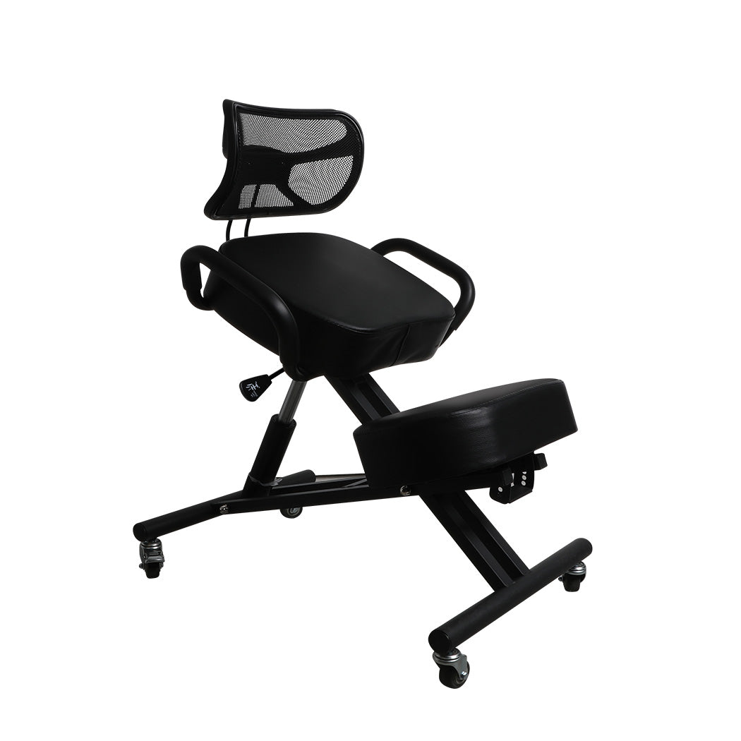 Levede Kneeling Chair Office Ergonomic Black-1954803011045953536