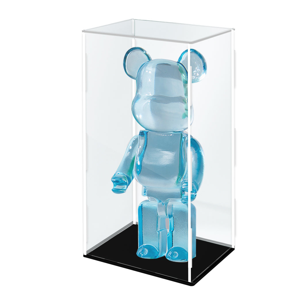 400%Bearbrick Display Case Pop Mart Black-1910113314298531840