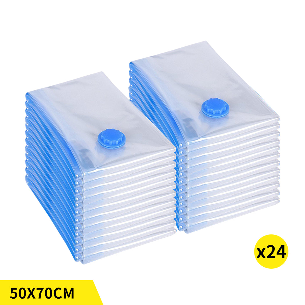Vacuum Storage Bags Save Space Seal 50x70cm-24PK-1954802703918043136