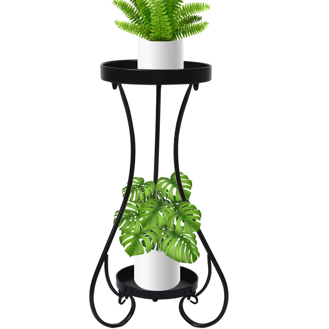 Levede Plant Stand 2 Tiers Outdoor Indoor Large-1910112298408742912